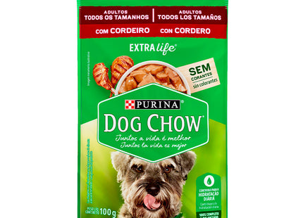 Imagem do produto Ração Úmida Dog Chow Cordeiro para Cachorros Adultos, tipo Ração Úmida, marca Dog Chow.