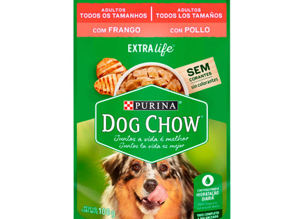 Imagem do produto Ração Úmida Dog Chow Frango e Arroz para Cachorros Adultos, tipo Ração Úmida, marca Dog Chow.