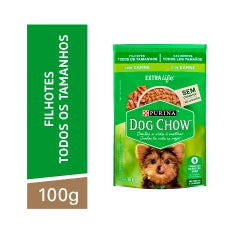 Imagem do produto Ração Úmida Dog Chow Frango para Cachorros Filhotes, tipo Ração Úmida, marca Dog Chow.