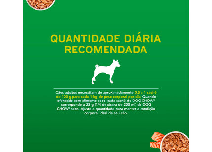Ração Úmida Dog Chow Salmão e Arroz para Cachorros Adultos de Porte Pequeno