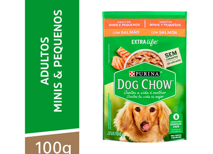 Ração Úmida Dog Chow Salmão e Arroz para Cachorros Adultos de Porte Pequeno