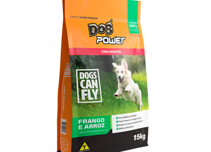 Imagem do produto Ração Seca Dog Power Frango para Cachorros Adultos de Porte Médio e Grande, tipo Ração Seca, marca Dog Power.