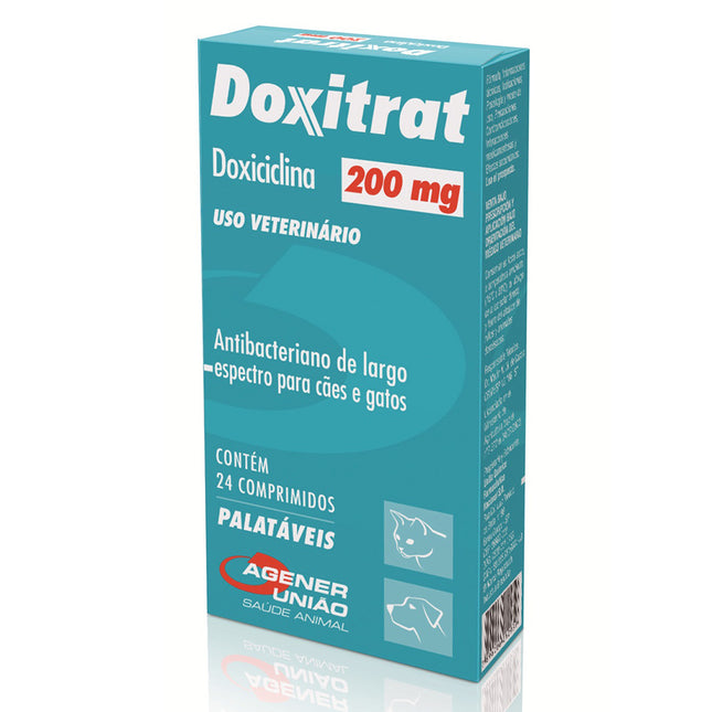 Antibiótico Syntec Doxitrat 200mg para Cães