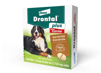 Antiparasitário Interno Drontal Plus para Cães
