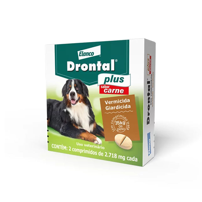 Antiparasitário Interno Drontal Plus para Cães