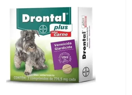 Vermífugo Drontal Plus Carne para Cães