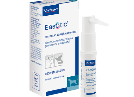 Produto Otológico Easotic 10ml para Cães