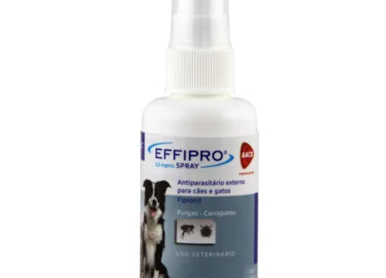 Imagem do produto Antiparasitário Externo Effipro Spray 100ml para Cães e Gatos, tipo Antiparasitário Externo, marca Effipro.