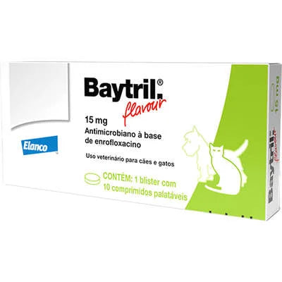 Antibiótico Elanco Enrofloxacino 150mg para Cães