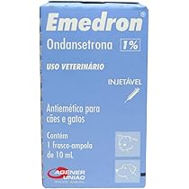 Imagem do produto Antiemético Emedron 10mg Injetável para Cachorros e Gatos, tipo Antiemético, marca Emedron.