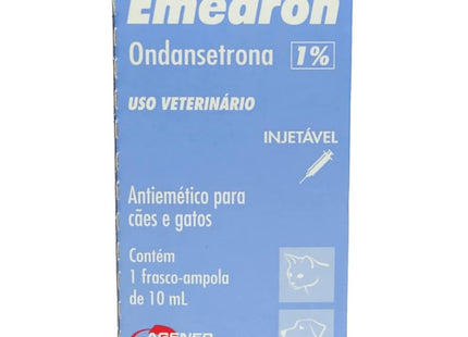 Imagem do produto Antiemético Emedron 10mg Injetável para Cachorros e Gatos, tipo Antiemético, marca Emedron.