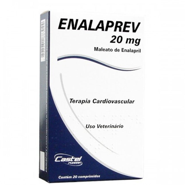 Enalaprev 20 Mg 20 Comprimidos