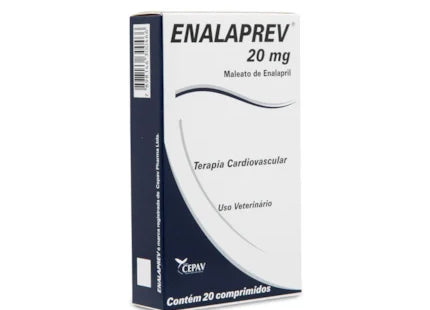 Cardiológico Enalaprev 20mg para Cães