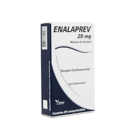 Cardiológico Enalaprev 20mg para Cães