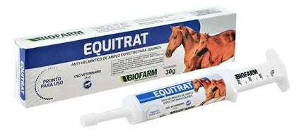 Imagem do produto Vermífugo Biofarm Equitrat 30g para Equinos, tipo Vermífugo, marca Equitrat.