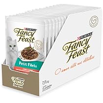 Imagem do produto Ração Úmida Fancy Feast Petit Filet para Gatos, tipo Ração Úmida, marca Fancy Feast.