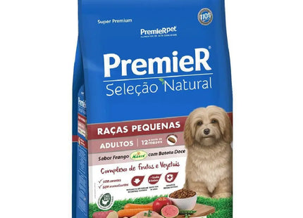 Ração Seca Premier Seleção Natural Batata Doce para Cachorros de Porte Pequeno
