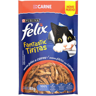 Imagem do produto Petisco Felix Fantastic Tiritas para Gatos, tipo Petisco, marca Felix Fantastic.