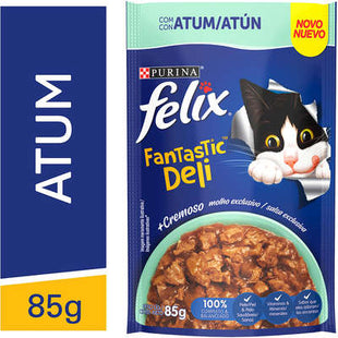 Ração Úmida Felix Fantastic Mix para Gatos