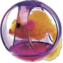 Imagem do produto Mordedor Ferplast Bola com Rato 65mm para Gatos, tipo Mordedor, marca Ferplast.