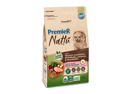 Premier Nattu Ração para Cães Filhotes Raças Pequenas