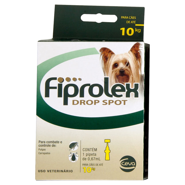 Antiparasitário Externo Fiprolex Drop Spot para Cães