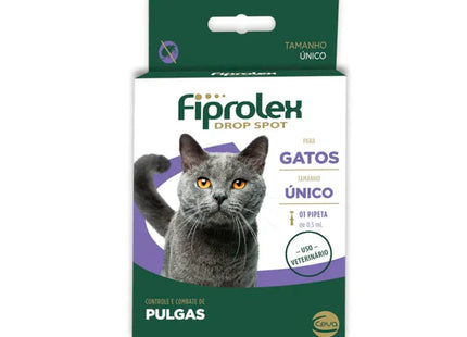 Antiparasitário Externo Fiprolex Drop Spot para Gatos