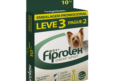 Imagem do produto Antiparasitário Externo Fiprolex para Cães, tipo Antiparasitário Externo, marca Fiprolex.