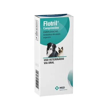 Antibiótico Flotril 150mg para Cães