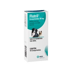 Imagem do produto Antibiótico Vetanco Flotril 50mg para Cães, tipo Antibiótico, marca Flotril.
