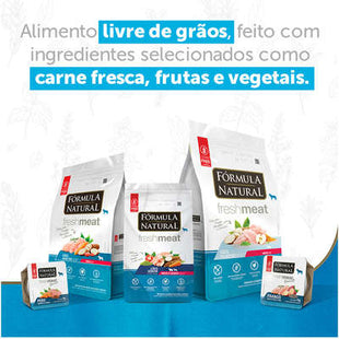 Ração Seca Fórmula Natural Fresh Meat para Gatos Adultos Castrados
