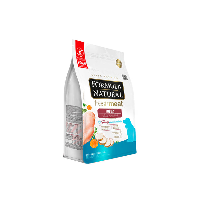 Imagem do produto Ração Seca Fórmula Natural Fresh Meat para Cachorros Adultos de Raças Médias, tipo Ração Seca, marca Fórmula Natural.