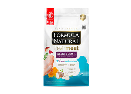 Imagem do produto Ração Seca Fórmula Natural Fresh Meat para Cachorros Filhotes de Raças Grandes e Gigantes, tipo Ração Seca, marca Fórmula Natural.