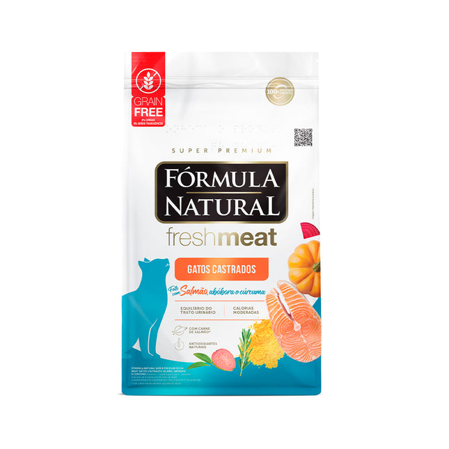 Imagem do produto Ração Seca Fórmula Natural Fresh Meat para Gatos Adultos Castrados, tipo Ração Seca, marca Fórmula Natural.