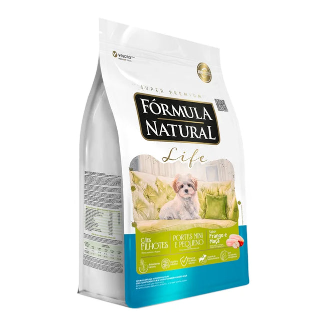 Imagem do produto Ração Seca Fórmula Natural Life para Cachorros Filhotes de Porte Pequeno, tipo Ração Seca, marca Fórmula Natural.