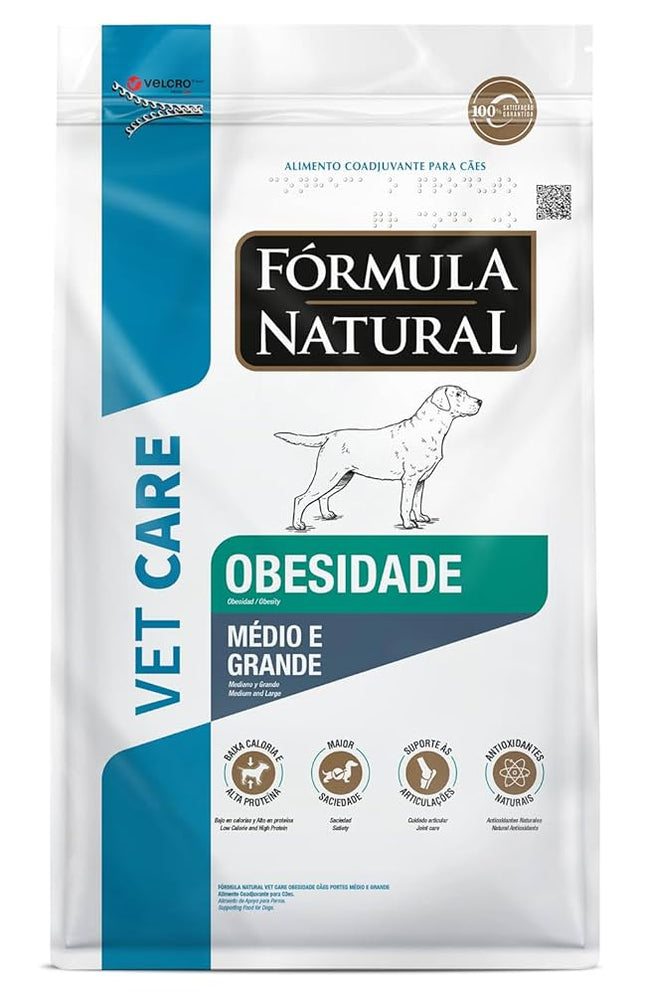 Imagem do produto Ração Seca Medicamentosa Fórmula Natural Vet para Cachorros Adultos de Porte Médio e Grande, tipo Ração Seca Medicamentosa, marca Fórmula Natural.