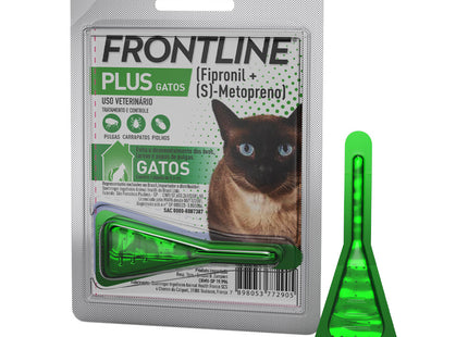 Imagem do produto Antiparasitário Externo Frontline Plus para Gato, tipo Antiparasitário Externo, marca Frontline Plus.