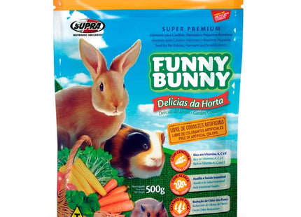 Funny Bunny Delícias da Horta – Ração Extrusada para Coelhos e Pequenos Roedores