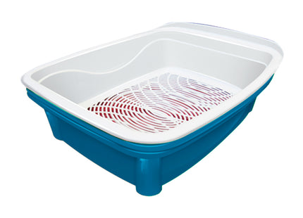 Imagem do produto Bandeja Sanitária Furacão Pet Classic Plus para Gatos, tipo Bandeja Sanitária, marca Furacão Pet.