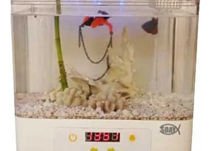 Aquário Generico Beteira Ipanema com Enfeite Nº1 para Peixes Ornamentais