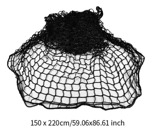 Rede Generico Plástica Preta 20cm para Peixes Ornamentais