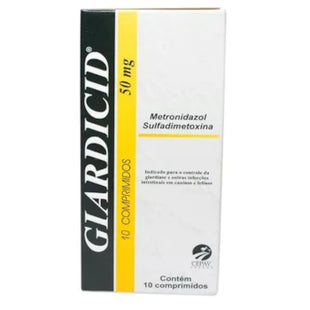 Antiparasitário Interno Giardicid 50mg para Cães
