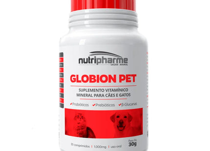Suplemento Vitamínico Globion Pet 500mg para Cães e Gatos