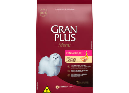 Imagem do produto Ração Seca Granplus para Cachorros Adultos de Raças Pequenas, tipo Ração Seca, marca Granplus.