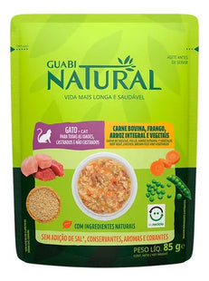 Ração Úmida Guabi Nat Grain Free Salmão e Frango para Cachorros Adultos