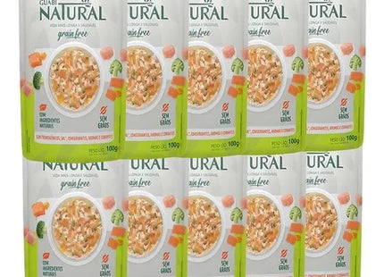Ração Úmida Guabi Nat Grain Free Salmão e Frango para Cachorros Adultos