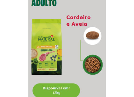Imagem do produto Ração Seca Guabi Natural Cordeiro e Aveia para Cachorros Adultos de Porte Grande, tipo Ração Seca, marca Guabi Natural.