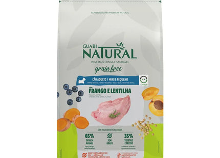 Ração Seca Guabi Natural Frango e Arroz para Cachorros Adultos de Porte Médio
