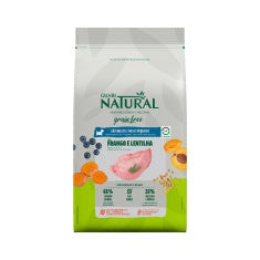 Imagem do produto Ração Seca Guabi Natural Grain Free Frango e Lentejas para Cachorros Adultos de Porte Médio, tipo Ração Seca, marca Guabi Natural.