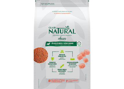 Imagem do produto Ração Seca Guabi Natural Obesos para Cachorros de Porte Médio e Grande, tipo Ração Seca, marca Guabi Natural.